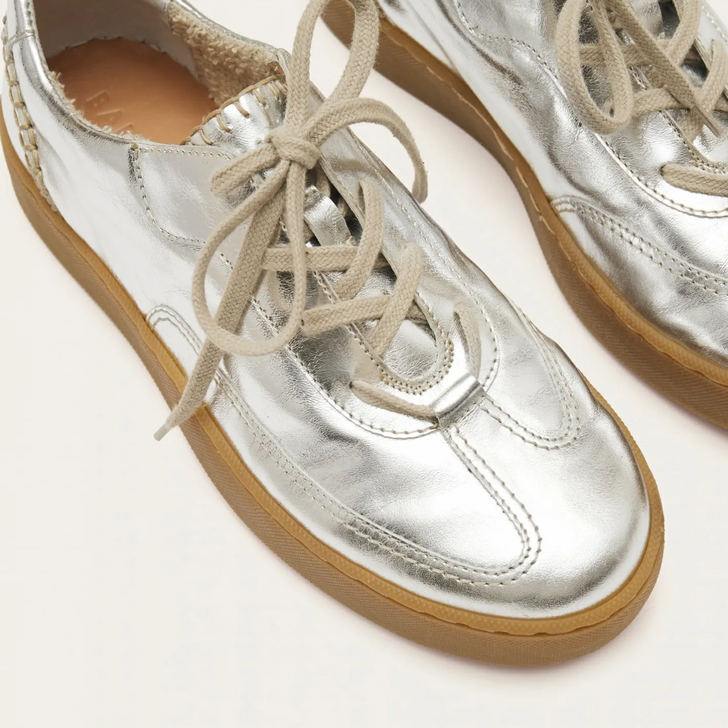 Balagan Aluf Sneakersy, Srebrny- Sneakersy