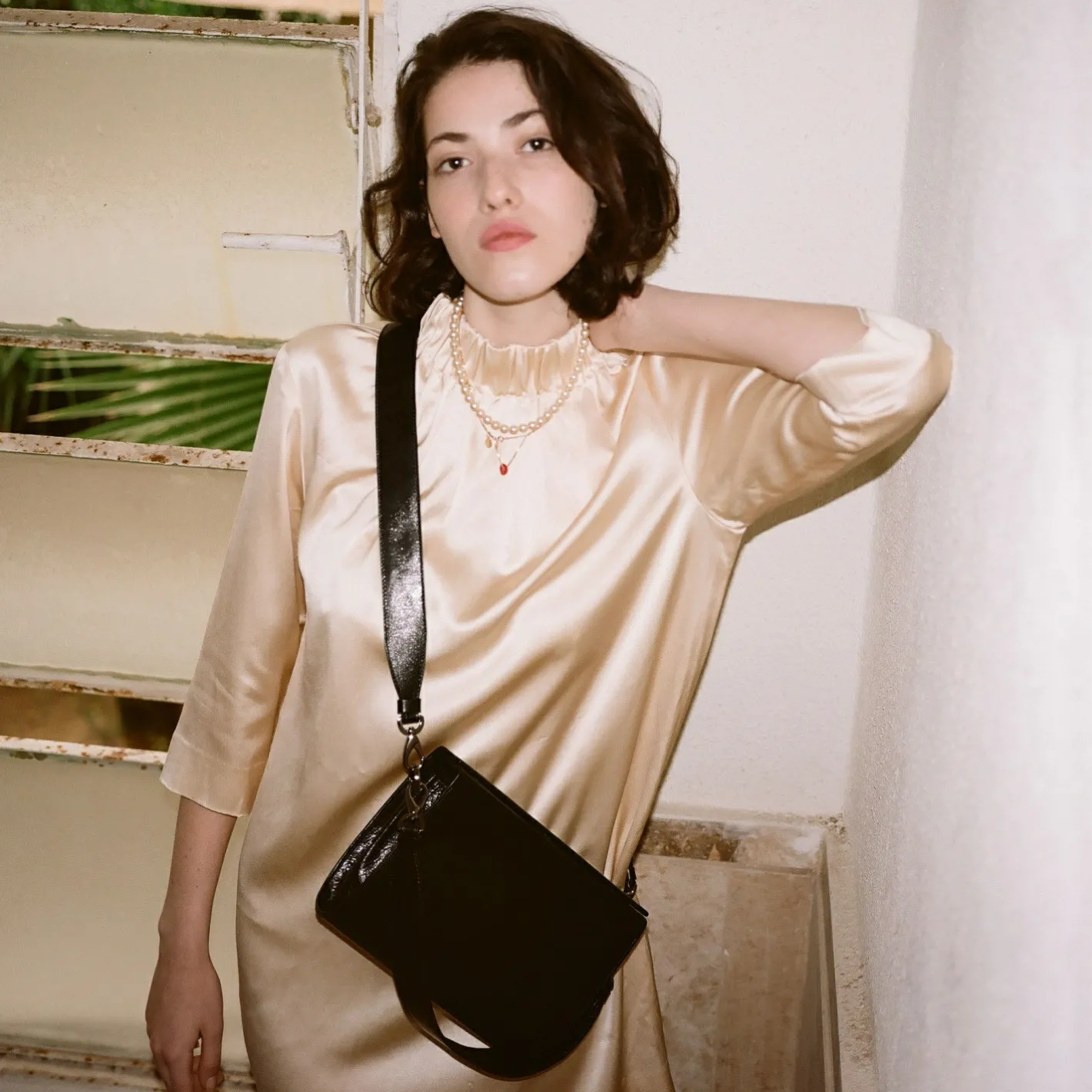 Balagan Gala Bag Torebka, Czarny Blysk- Listonoszki