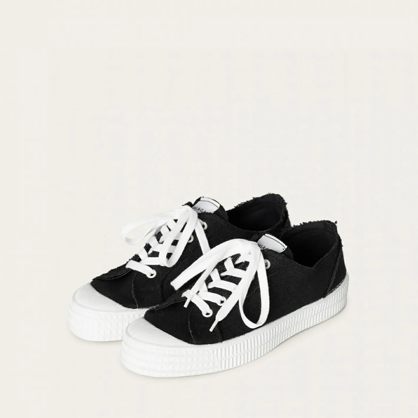 Balagan Novesta Star Master Sneakersy Meskie Vegan, Czarne Na Bialym- Sneakersy