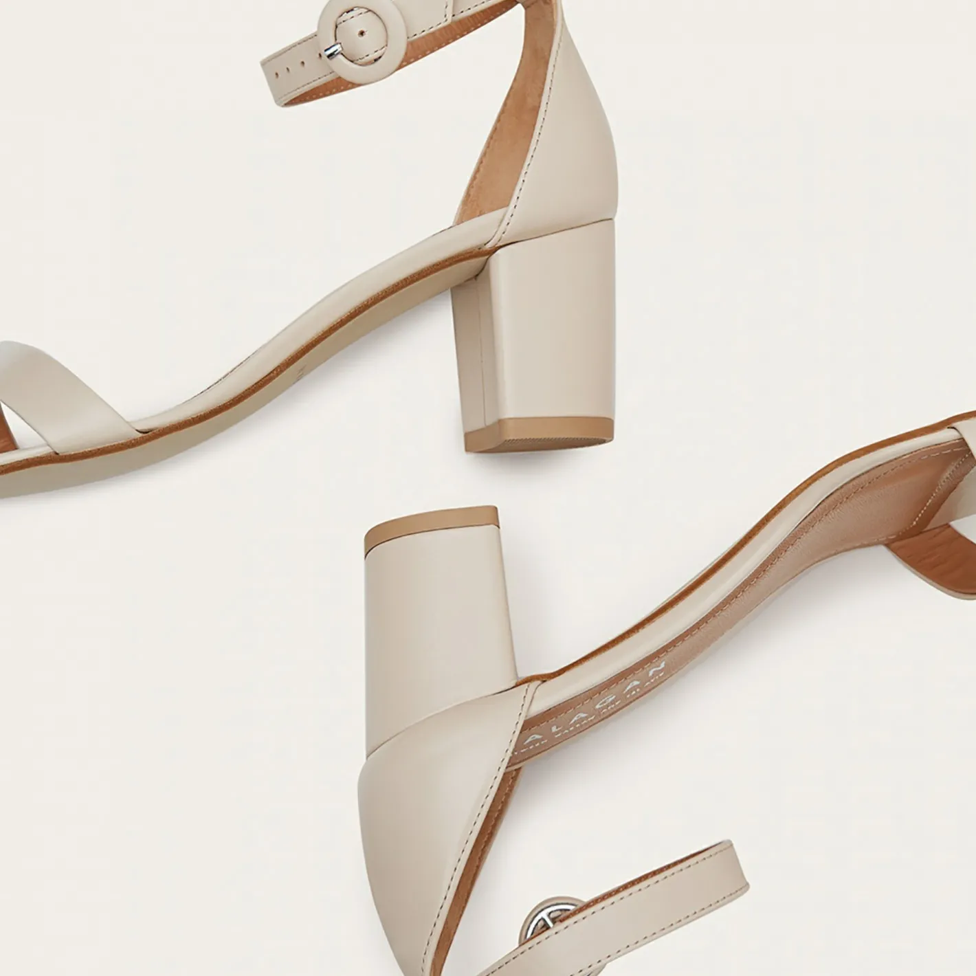Balagan Ulam Sandaly, Kremowy- Sandaly